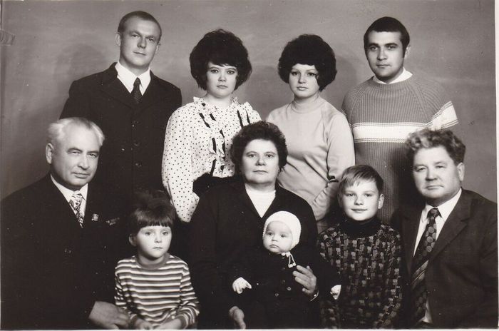 семья Якова Сергеевича и Пелагеи Ивановны