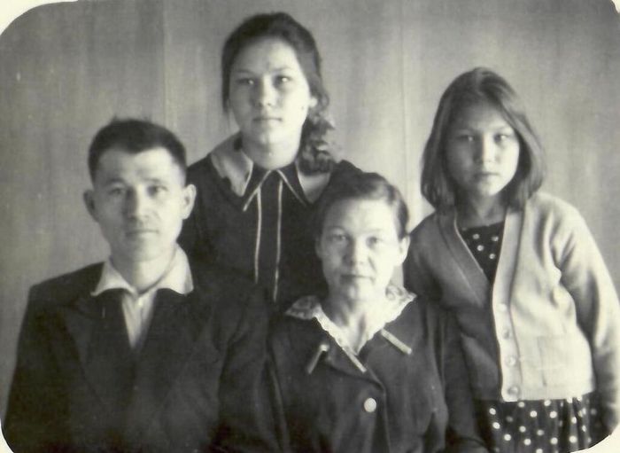 1964 год. Семья Майоровых